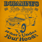 Under the Hood Heavyweight graphic T-Shirt back view close up