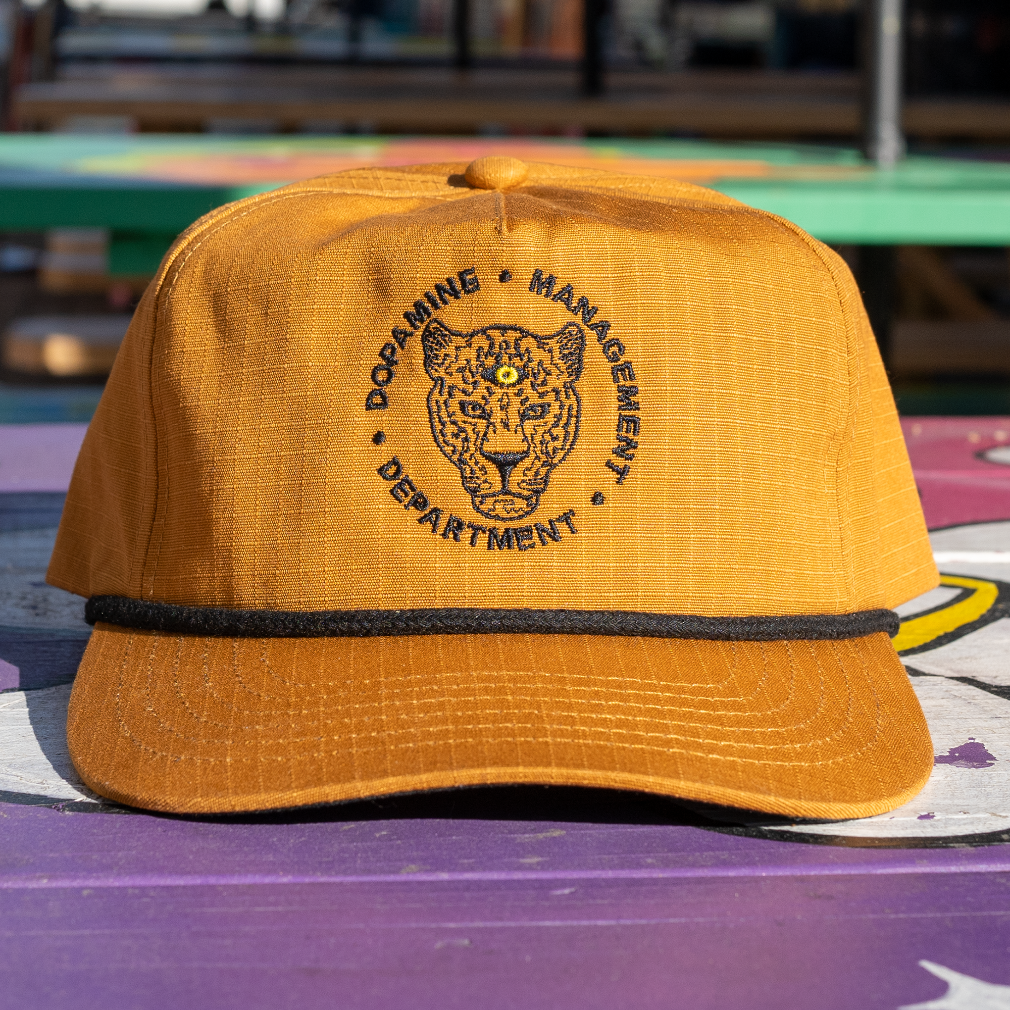 Durable cotton ripstop snapback - urban jungle style