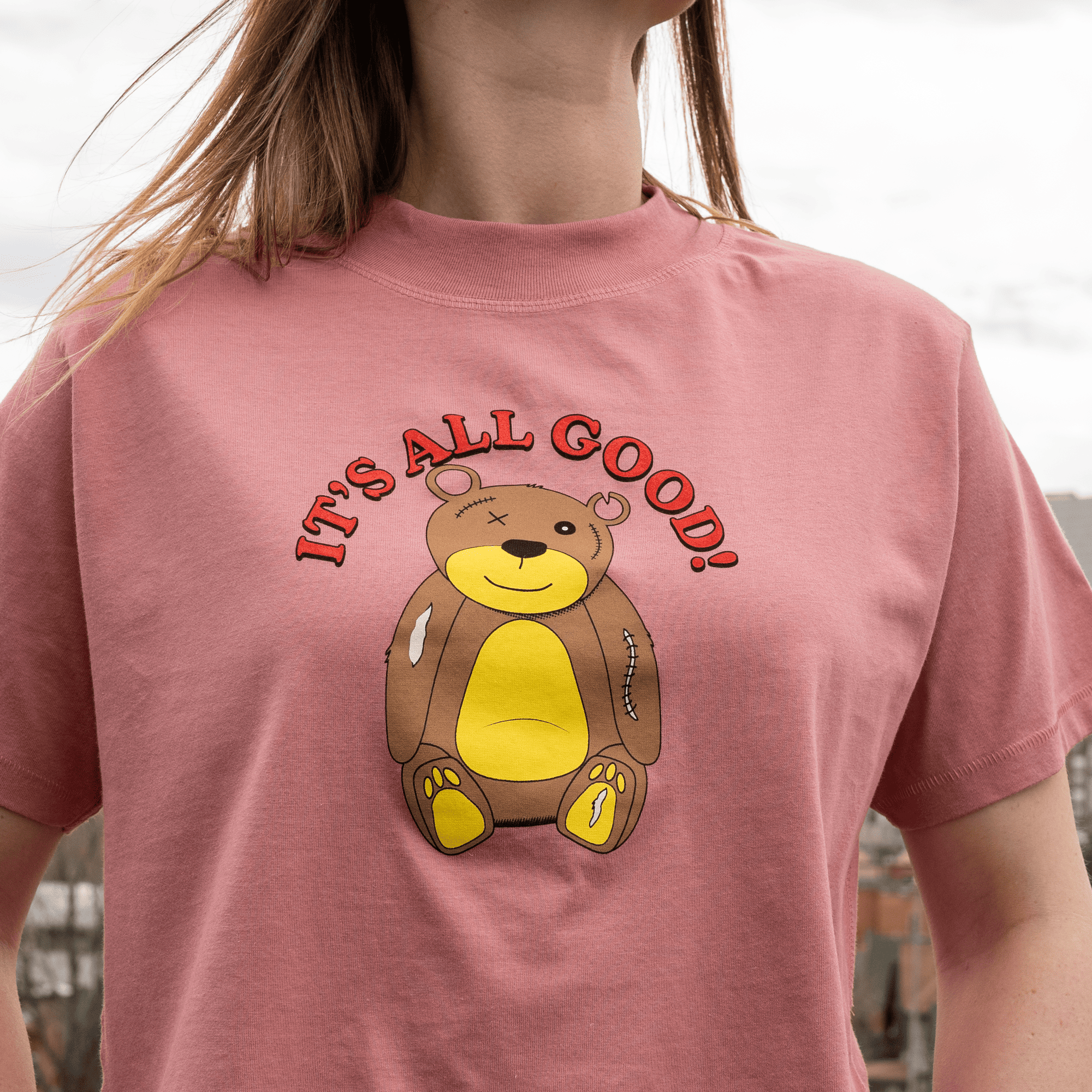 Mental Health Awareness Shirt – It’s All Good Graphic Crop Top for Women