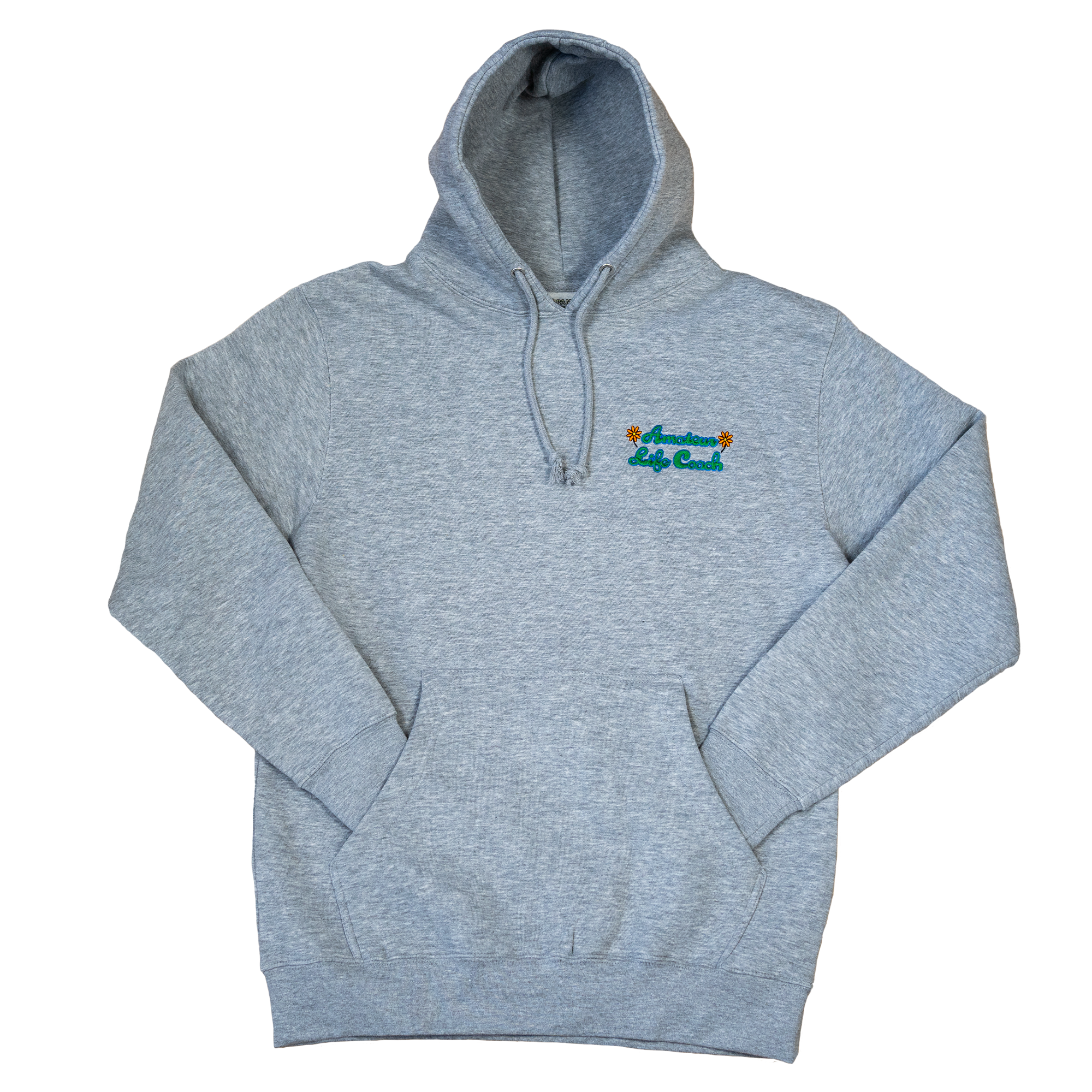 Unisex Heather Gray Life Coach Hoodie