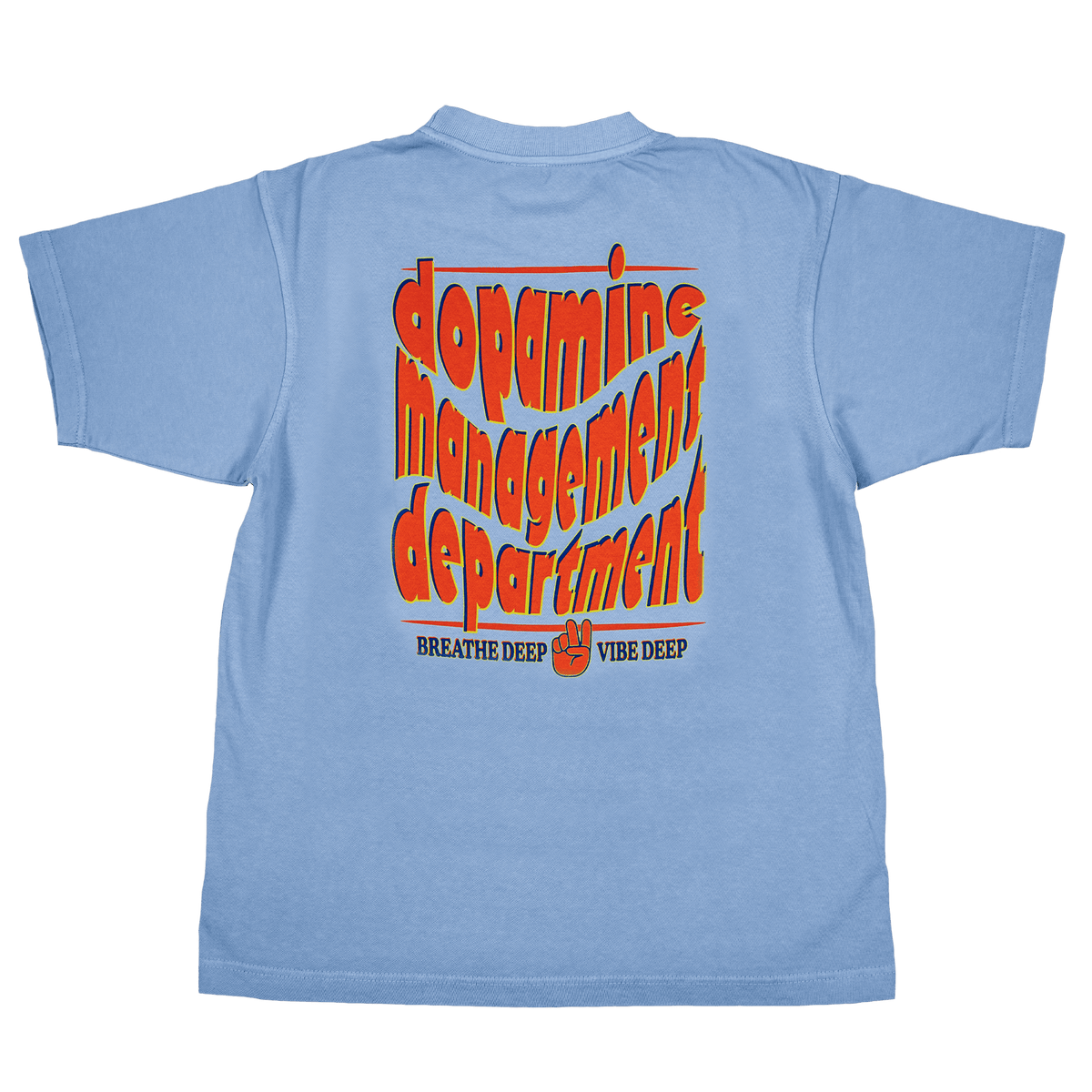 Breathe Deep Vibe Deep Heavyweight Tee – Unisex Summer T