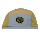 Icon Mindflower 5-Panel Nylon Hat multicolor front view