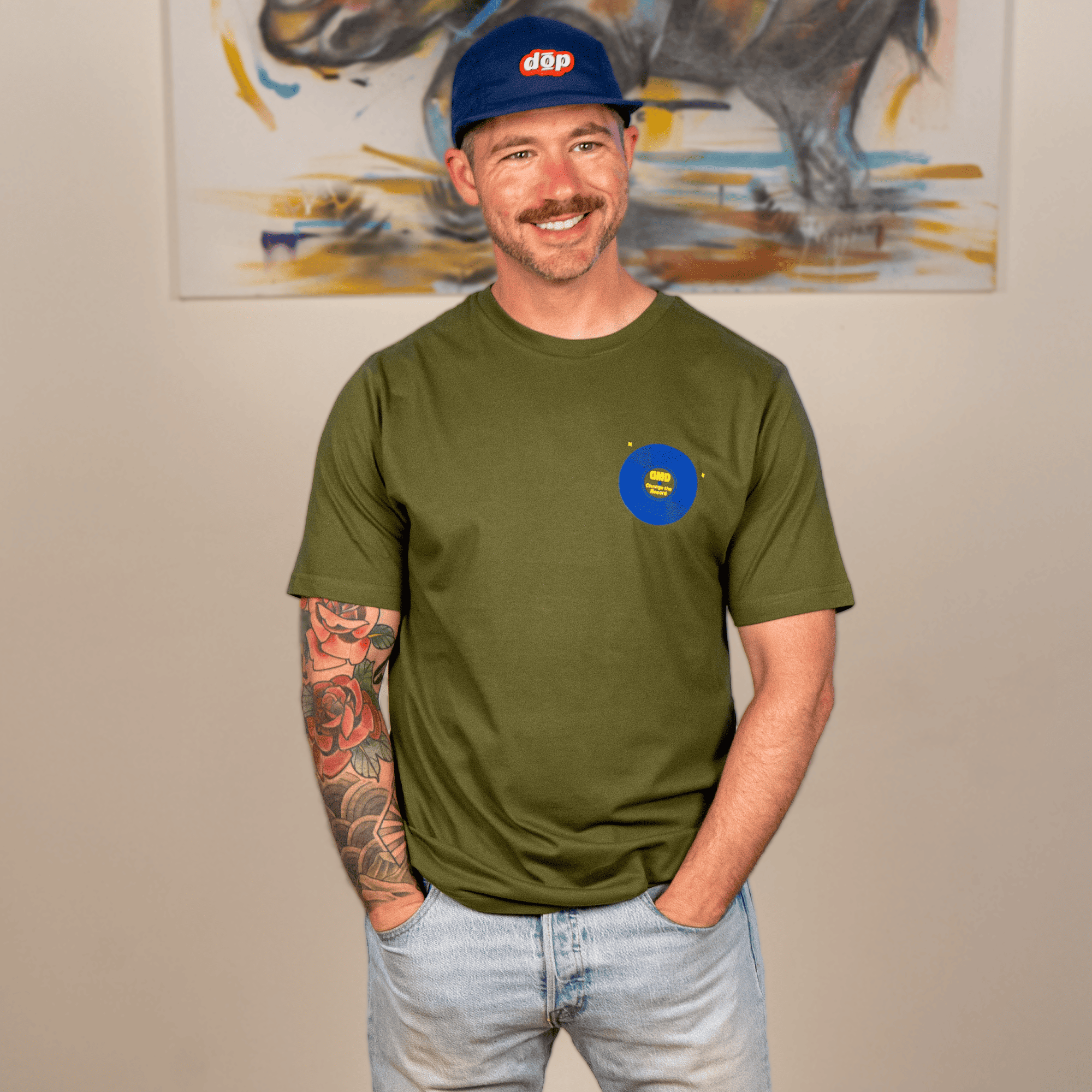 Mindfulness-Inspired Graphic Tee – Unisex Streetwear by DMD