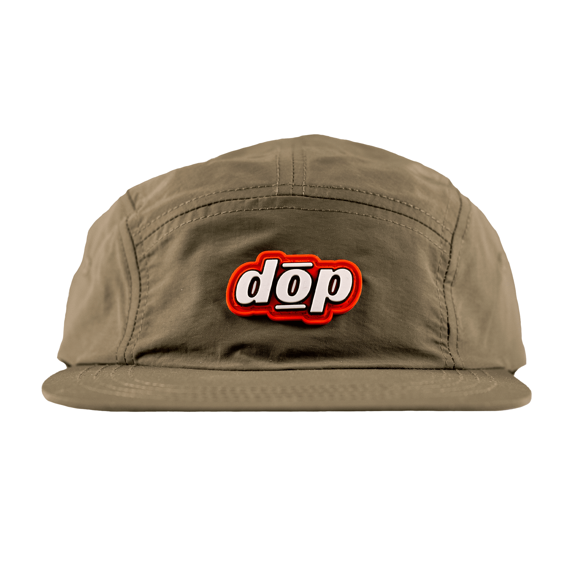 Dōp 5 Panel Nylon Hat Front View