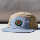 Unisex nylon snapback hat for streetwear and outdoor adventures