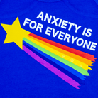 form-fitting anxiety awareness tank top for women