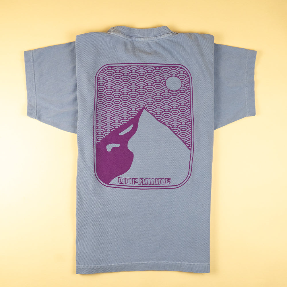 Mountain Heavyweight Tee | Boxy Garment Dyed Shirt | DMD