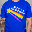 Soft 100% cotton royal blue t-shirt for men and women