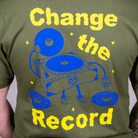 Change the Record Cotton Tee Styled for Summer – Ethical Streetwear